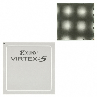 XC6VCX130T-1FFG484I IC FPGA 240 circuits intégrés IC de l'entrée-sortie 484FCBGA